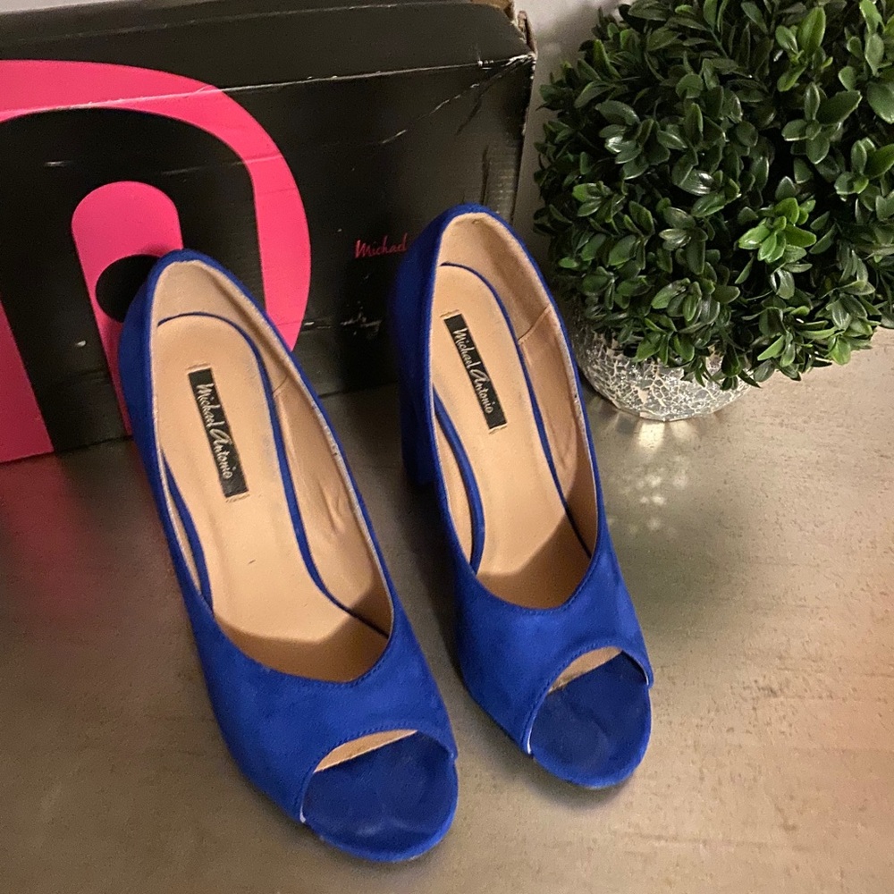 Michael Antonio Blue heels